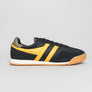 Gola Europa Trainers Black/Sun/Khaki