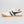 Gola Harrier Leather Trainers Off White/Black/Rust