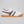 Gola Harrier Leather Trainers Off White/Navy/Burgundy