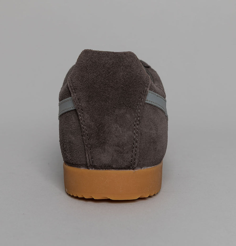 Gola Harrier Suede Trainers Mocha/Cement