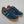 Gola Harrier Suede Trainers Navy/Sage/Moody Orange