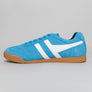 Gola Harrier Suede Trainers Santorini/White/Navy