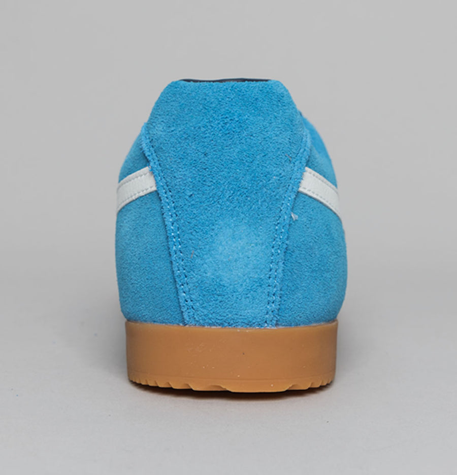 Gola Harrier Suede Trainers Santorini/White/Navy