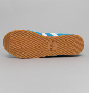 Gola Harrier Suede Trainers Santorini/White/Navy