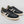 Gola Hawk Leather Trainers Black/Feather Grey/Otter