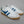 Gola Torpedo Leather Trainers White/Marine Blue/Evergreen