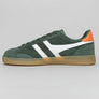 Gola Viper Trainers Dark Khaki/White/Moody Orange
