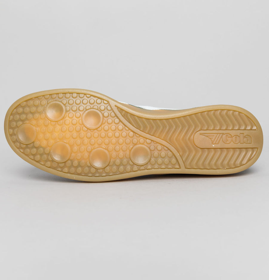 Gola Viper Trainers Dark Khaki/White/Moody Orange