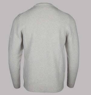 Henri Lloyd Abersoch Cable Knit Jumper Off White