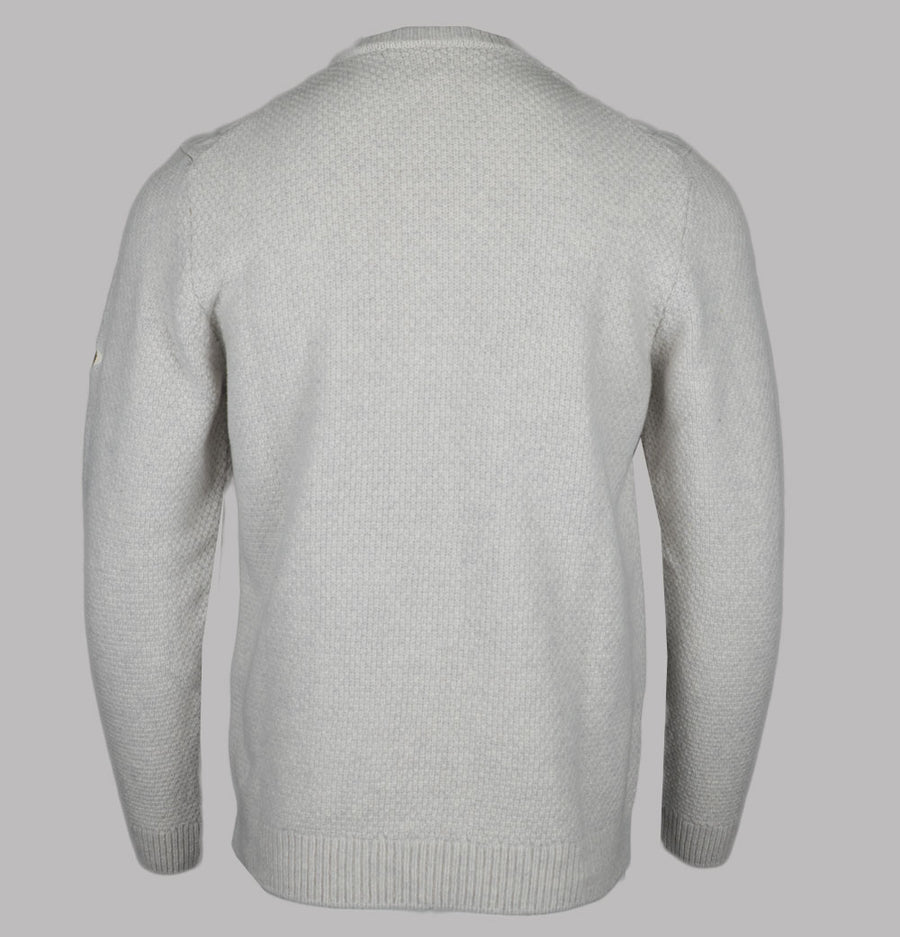 Henri Lloyd Abersoch Cable Knit Jumper Off White