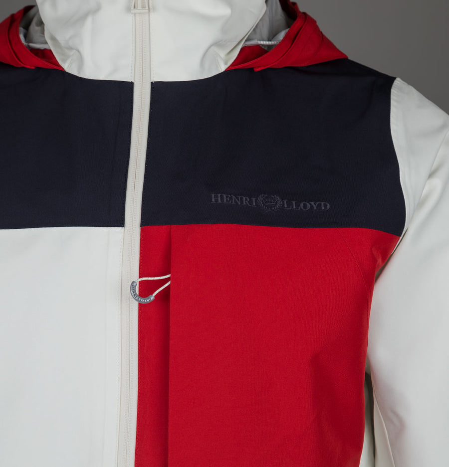 Henri Lloyd Keel Crew Jacket Off White/Dark Navy