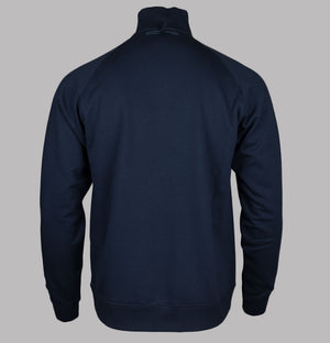 Henri Lloyd Kinsale Quarter Zip Sweatshirt Navy Blue