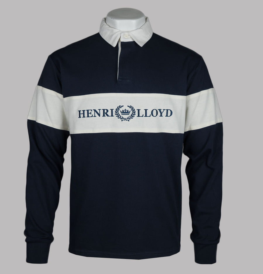 Henri Lloyd Voyager Rugby Shirt Navy Blue