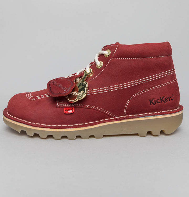 Kickers® Kick Hi Goldie Boots Red