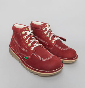Kickers® Kick Hi Goldie Boots Red