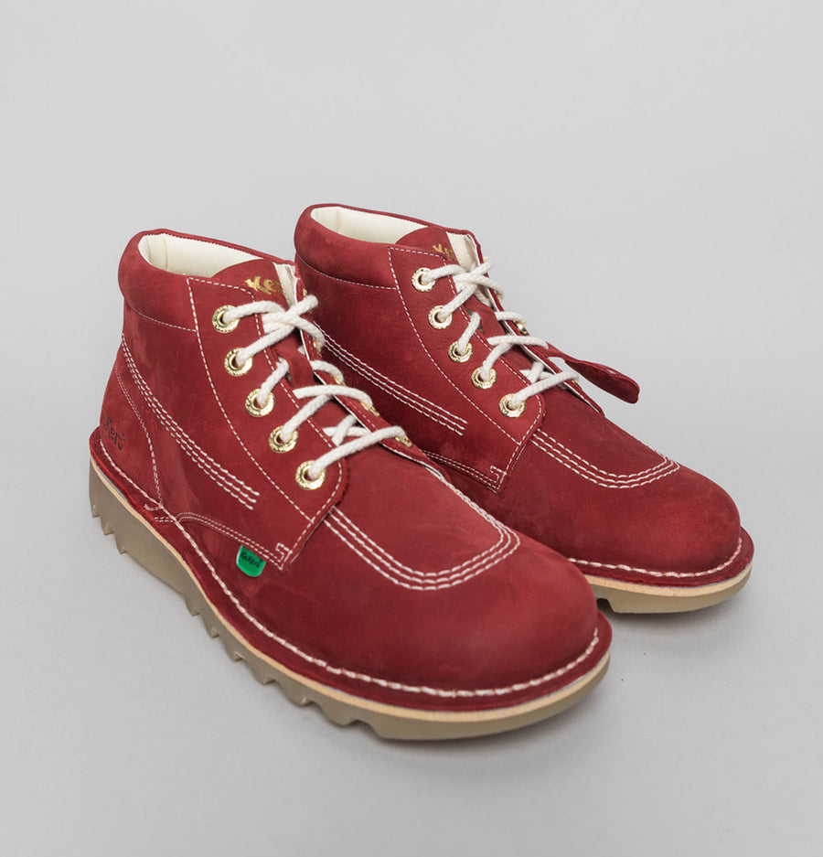 Kickers® Kick Hi Goldie Boots Red