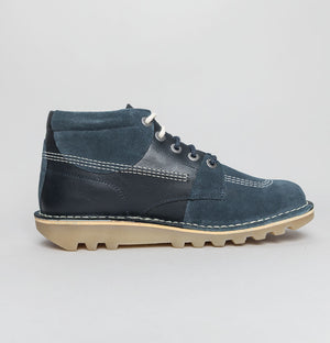 Kickers® Kick Hi Stitch Boots Navy