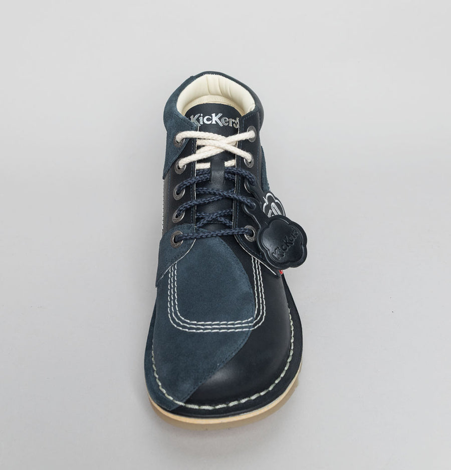 Kickers® Kick Hi Stitch Boots Navy