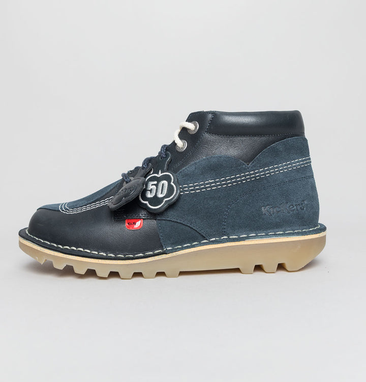 Kickers® Kick Hi Stitch Boots Navy