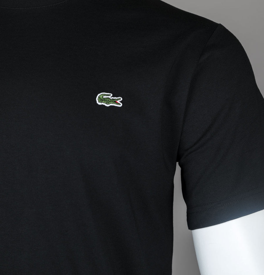 Lacoste Classic Fit Cotton T-Shirt Black