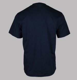 Lacoste Classic Fit Cotton T-Shirt Navy