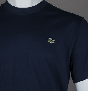 Lacoste Classic Fit Cotton T-Shirt Navy
