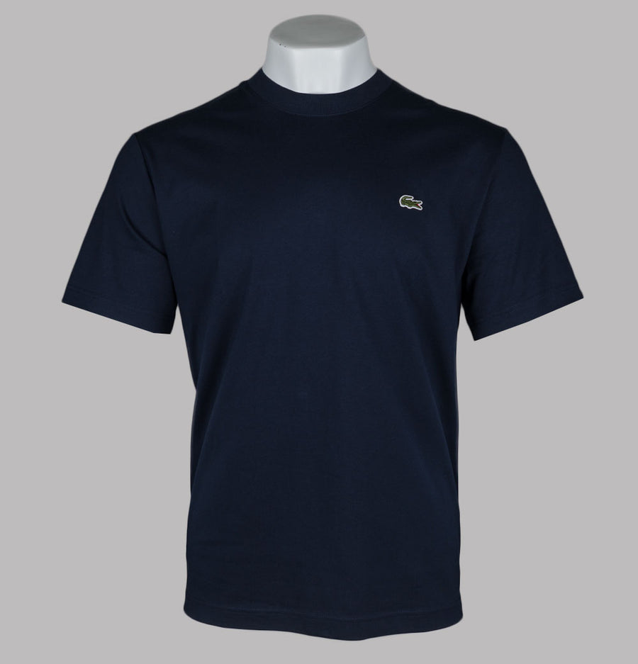 Lacoste Classic Fit Cotton T-Shirt Navy