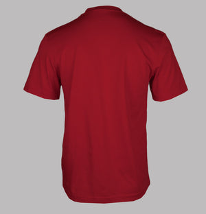 Lacoste Classic Fit Cotton T-Shirt Red