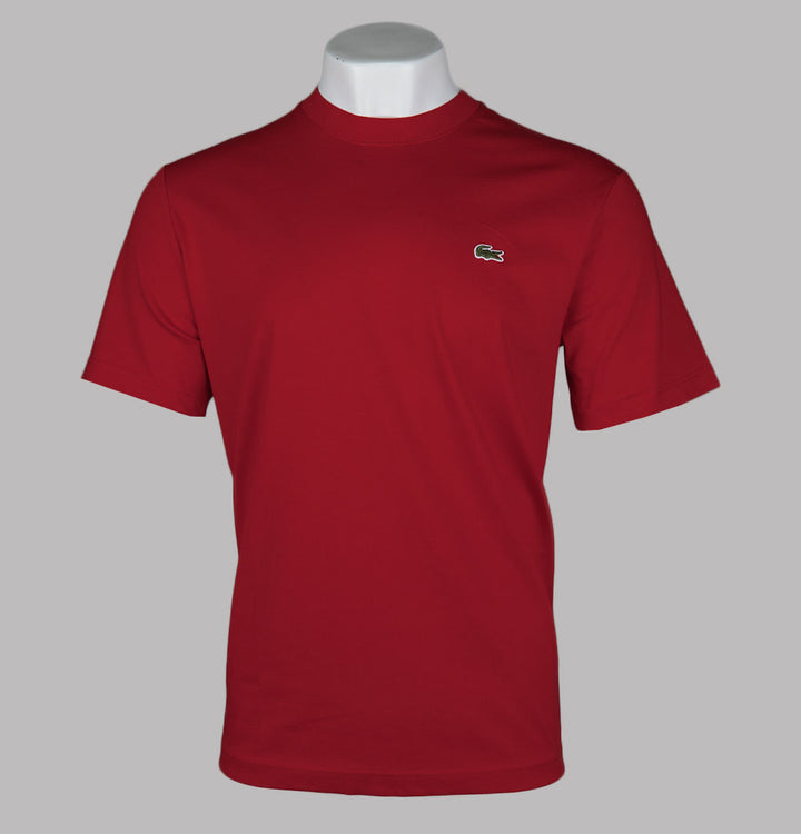 Lacoste Classic Fit Cotton T-Shirt Red