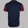 Lacoste Colour Block T-Shirt Navy/Bordeaux