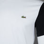 Lacoste Colour Block T-Shirt White/Black