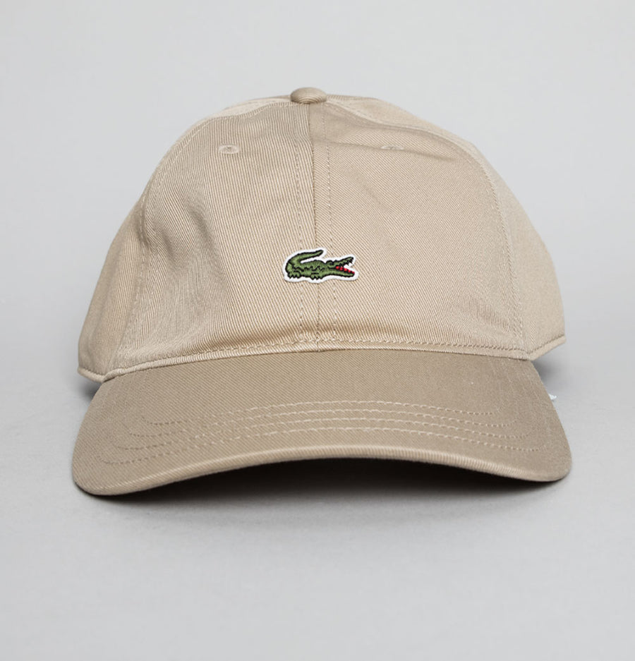 Lacoste Cotton Twill Cap Beige