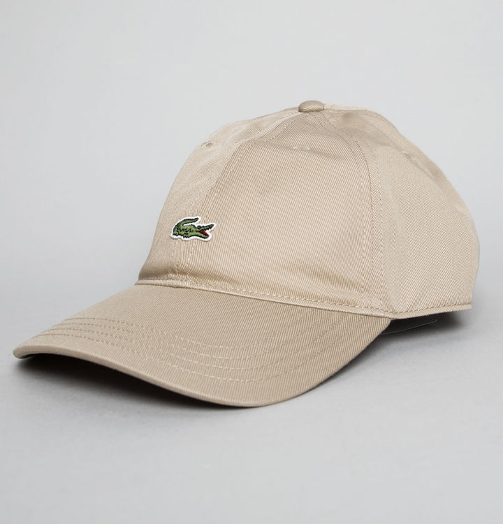 Lacoste Cotton Twill Cap Beige