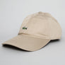 Lacoste Cotton Twill Cap Beige