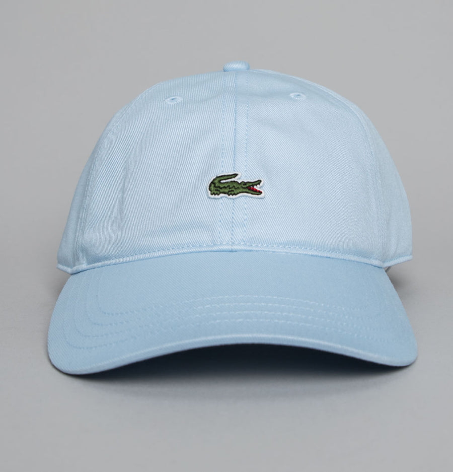 Lacoste Cotton Twill Cap Light Blue
