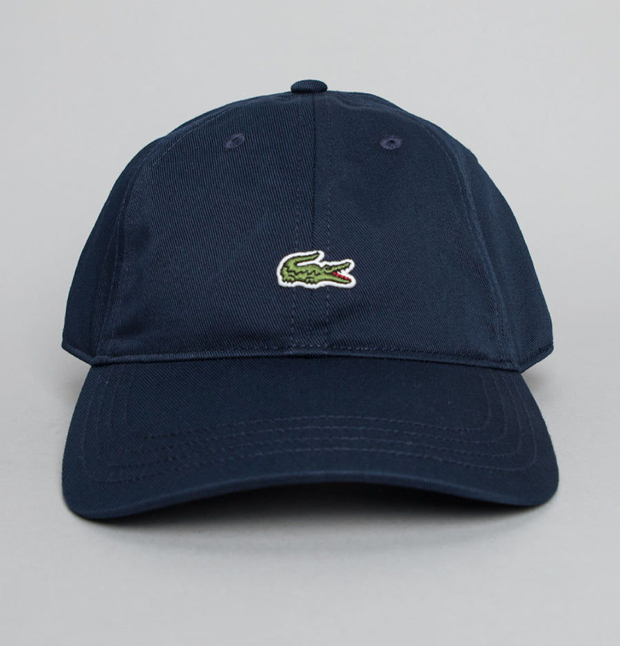 Lacoste Cotton Twill Cap Navy
