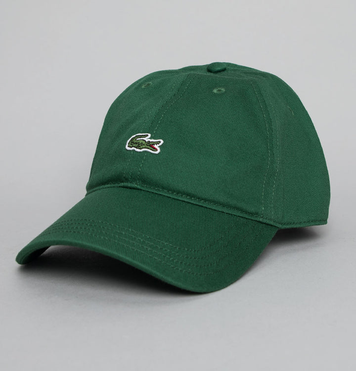 Lacoste Cotton Twill Cap Pine Green