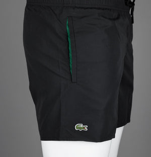 Lacoste Light Quick-Dry Swim Shorts Black/Green