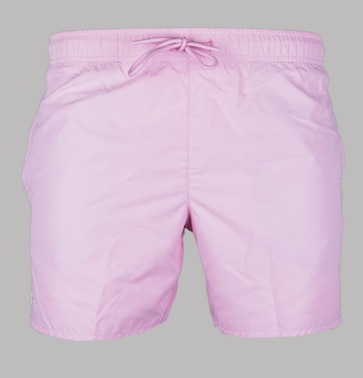 Lacoste Light Quick-Dry Swim Shorts Pink