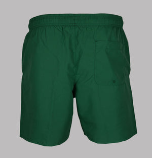 Lacoste Mid Length Monochrome Swim Shorts Green
