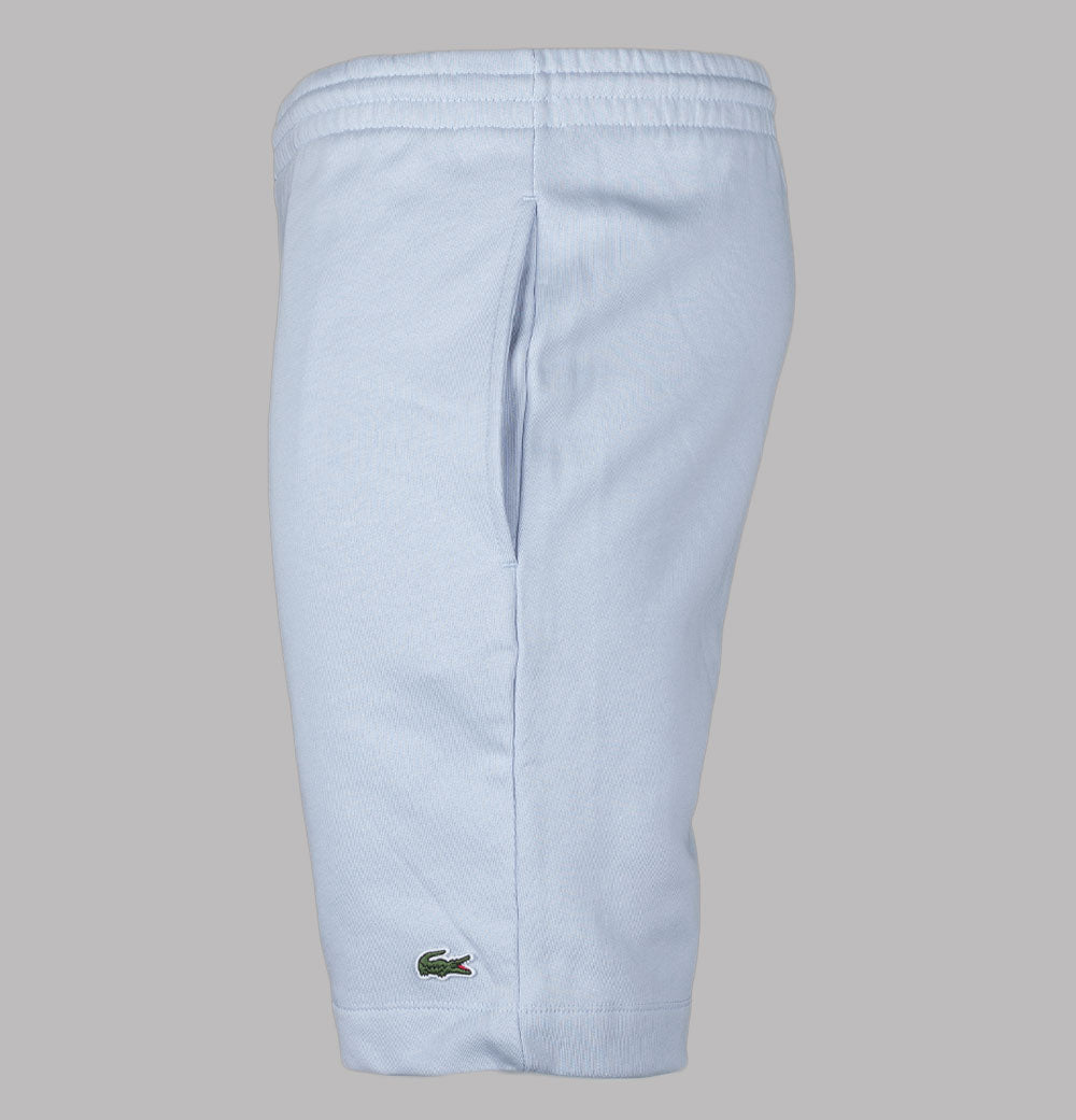 Lacoste Organic Brushed Cotton Shorts Pale Blue – Bronx Clothing