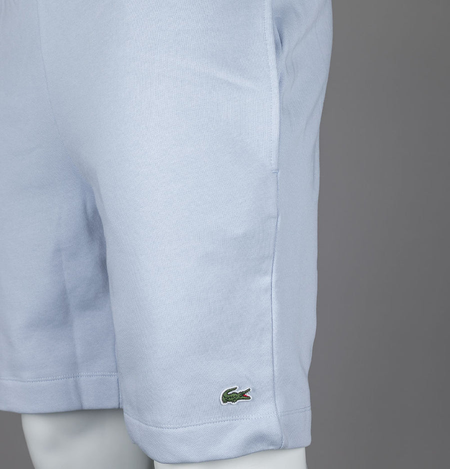 Lacoste Organic Brushed Cotton Shorts Pale Blue