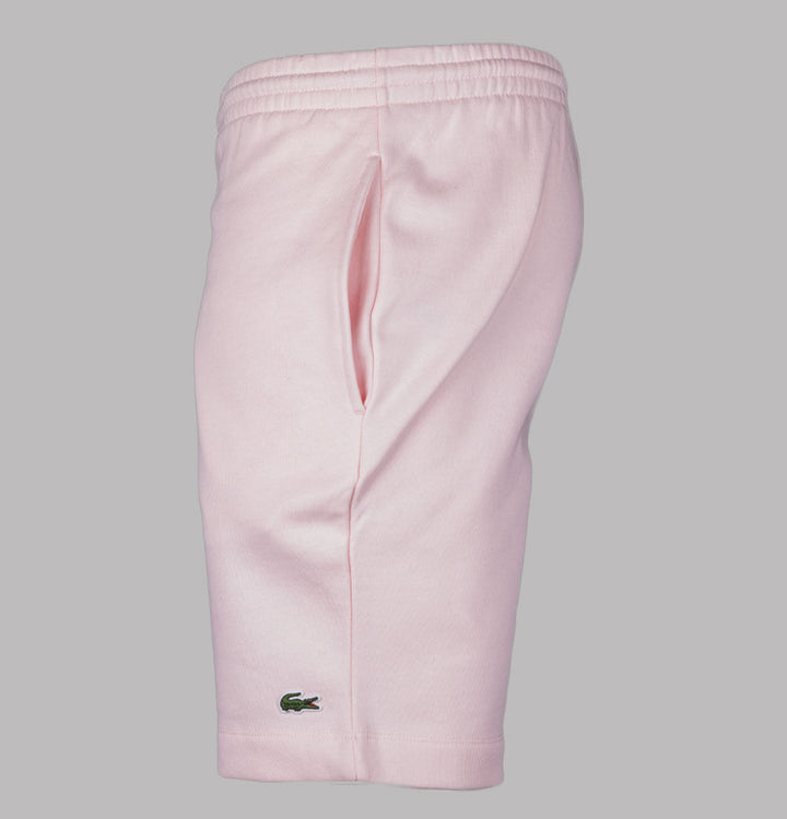 Lacoste Organic Brushed Cotton Shorts Pink