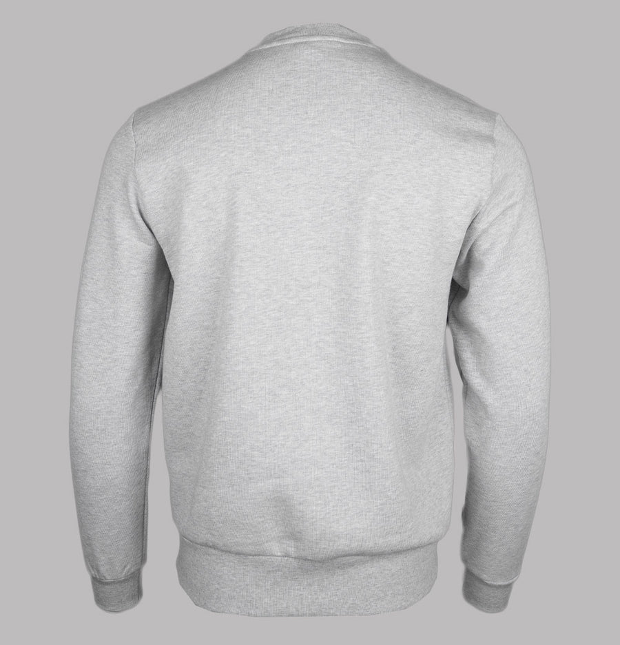 Lacoste Organic Brushed Cotton Sweatshirt Grey