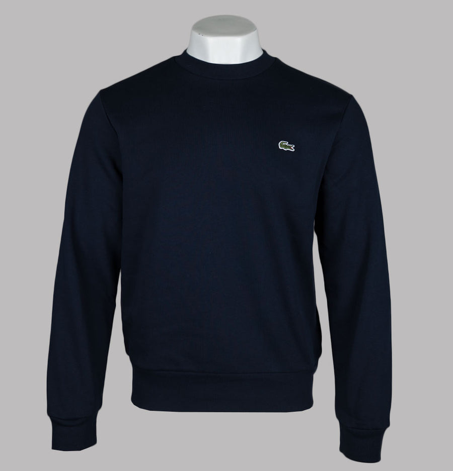 Lacoste Organic Brushed Cotton Sweatshirt Navy