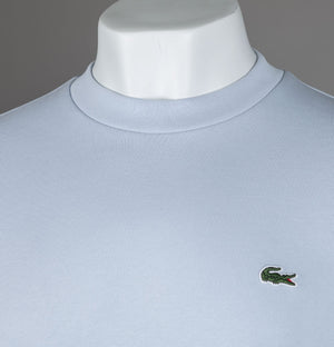 Lacoste Organic Brushed Cotton Sweatshirt Pale Blue