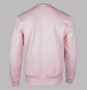 Lacoste Organic Brushed Cotton Sweatshirt Pink