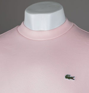 Lacoste Organic Brushed Cotton Sweatshirt Pink