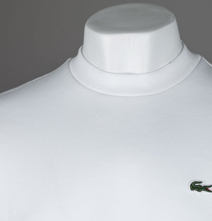 Lacoste Organic Brushed Cotton Sweatshirt White