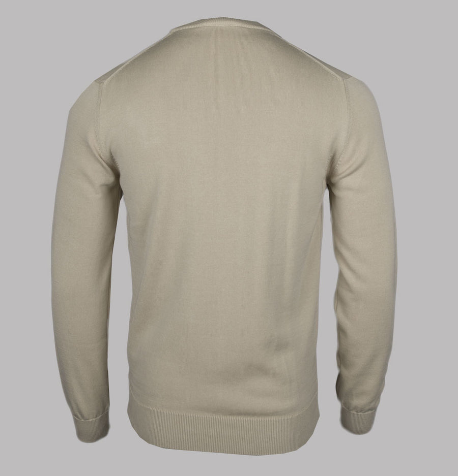 Lacoste Organic Cotton Sweater Beige